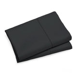 1000TC Premium Ultra Soft King size Pillowcases 2-Pack - Black