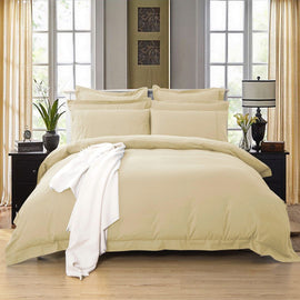 Fabric Fantastic Neutral Colour Duvet Quilt Cover Set | Beddings | King of Knives Australia