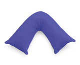 1000TC Premium Ultra Soft V SHAPE Pillowcase - Royal Blue