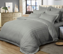 Fabric Fantastic Ultra Soft Striped Duvet Quilt Cover Set | Beddings | King of Knives Australia