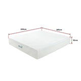 Palermo King Mattress 30cm Memory Foam Green Tea Infused CertiPUR Approved