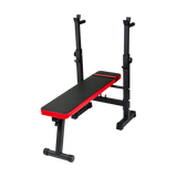 Folding Flat Weight Lifting Bench Body Workout Exercise Machine Home Fitness