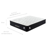 Charcoal Infused Super Firm Pocket Mattress King Single