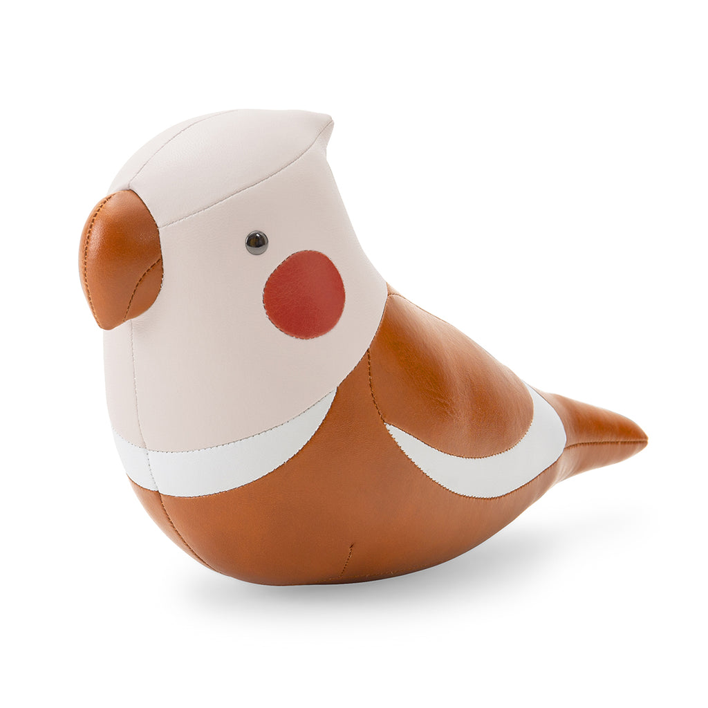 Zuny Bookend Classic Cockatiel Tan